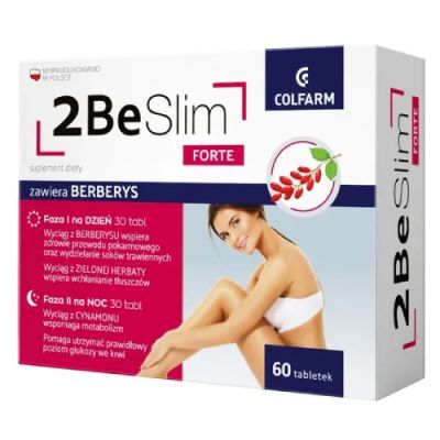 2Be Slim Forte, 60 tabl.