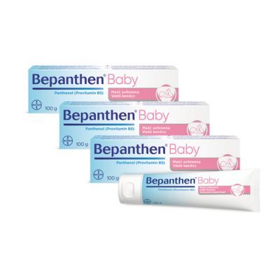 3 x BEPANTHEN BABY Maść 100 g