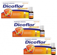 3 x DICOFLOR ODPORNOŚĆ płyn 10 fiolek