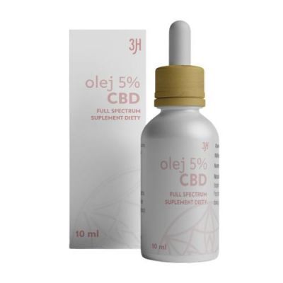 3H Olej CBD 5% FULL SPECTRUM, 10ml