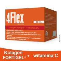 4 FLEX 30 saszetek, kolagen, zdrowe kości