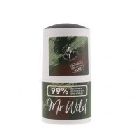 4ORGANIC Naturalny dezodorant roll-on dla mężczyzn BERGAMOTKA MR WILD 50 ml