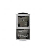 4ORGANIC Naturalny dezodorant roll-on dla mężczyzn CYPRYS i IMBIR MR WILD 50 ml