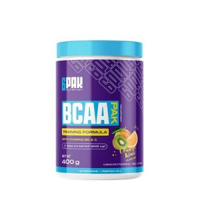 6Pak Nutrition BCAA Pak smak kiwi z pomarańczą, 400 g