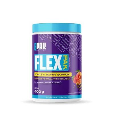 6Pak Nutrition Flex Pak smak owocowy, 400 g