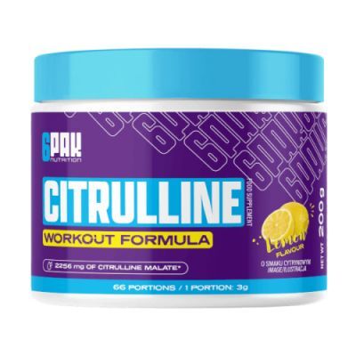 6Pak Nutrition Citrulline Cytrulina Cytryna, 200 g
