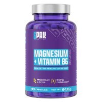 6Pak Nutrition Magnesium + Vitamin B6, 90 kaps.