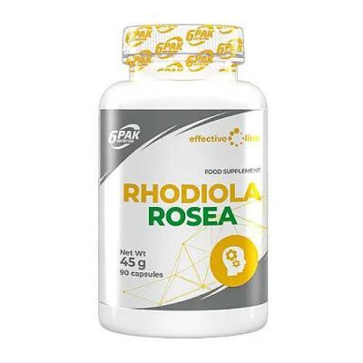 6Pak Nutrition Rhodiola Rosea, 90 kaps.