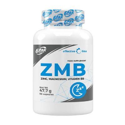 6Pak Nutrition Zmb, 90 kaps.