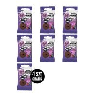 6 x BUNNY NINJA Przekąska owocowa o smaku jabłko - malina - czarna porzeczka 15 g + 1 BUNNY NINJA GRATIS