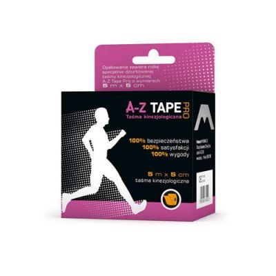 A-Z Tape Pro Taśma Kinezjologiczna 5m x 5cm niebieska, 1szt.