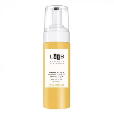 AA LAAB Tetra-C Yuzu Pianka myjąca do twarzy nawilżająco-rozświetlająca, 150 ml