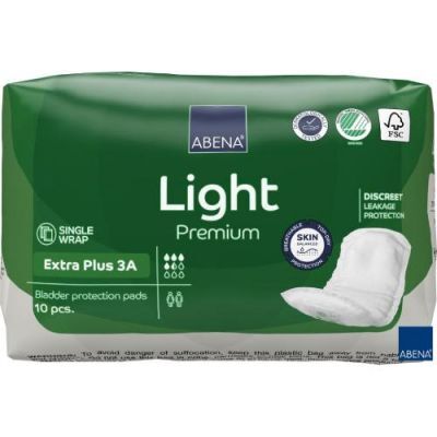 ABENA Light Premium Wkładki higieniczne dla kobiet EXTRA PLUS 3A, 10szt.