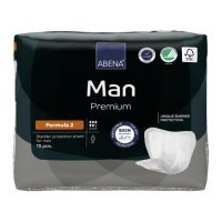 ABENA MAN Premium Formula 2. wkładki dla mężczyzn na nietrzymanie moczu, 15szt.
