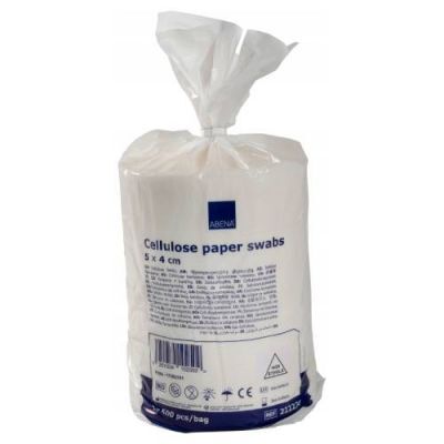 Abena Tupfery Celulozowe waciki bezpyłowe 4x5cm, 2x 500 szt.