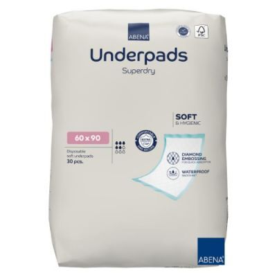 Abena Underpads Superdry Podkłady higieniczne 60 x 90 cm, 30 szt.