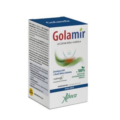 Aboca Golamir Forte Spray do gardła, 30 ml