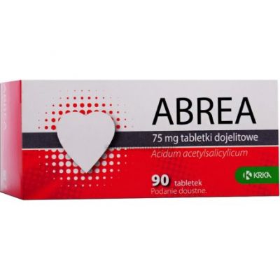 ABREA 75 mg 90 tabletek dojelitowych