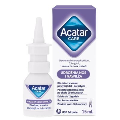 ACATAR CARE aerozol do nosa 0,5mg/ml 15 ml