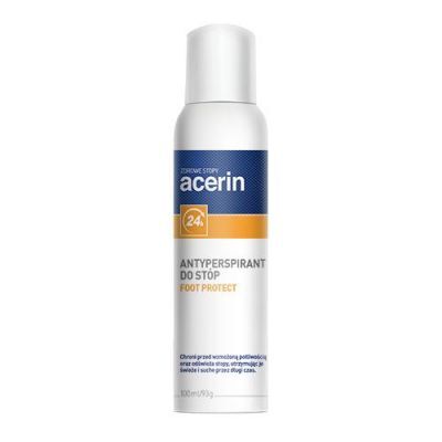 ACERIN FOOT PROTECT Antyperspirant przeciw poceniu stóp - 100 ml KRÓTKA DATA 31.01.2025