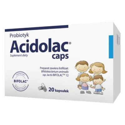Acidolac caps, 20 kaps.
