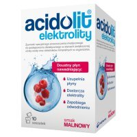 Acidolit Elektrolity smak malinowy, 10 saszetek