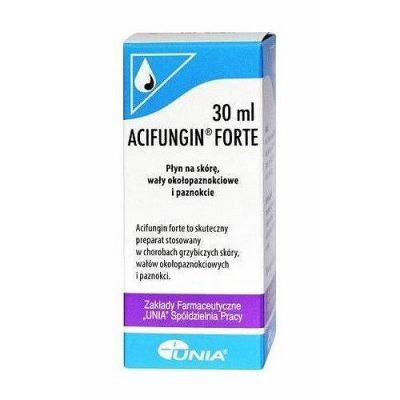 ACIFUNGIN FORTE Płyn na grzybicę paznokci, 30 ml