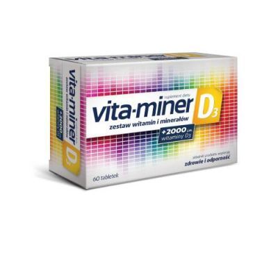 VITA-MINER D3 60 tabletek