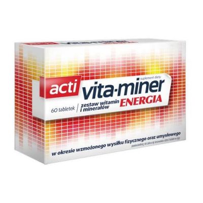 ACTI VITA-MINER ENERGIA 60 tabletek