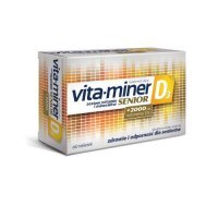 VITA-MINER SENIOR D3 60 tabletek, witaminy