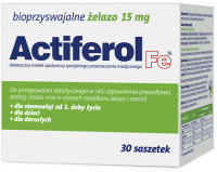 ACTIFEROL FE 15 mg 30 saszetek