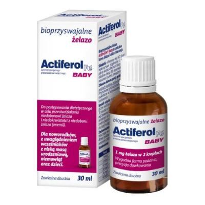 Actiferol Fe Baby Zawiesina doustna, 30 ml