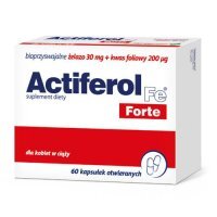 ACTIFEROL FE FORTE 60 kapsułek