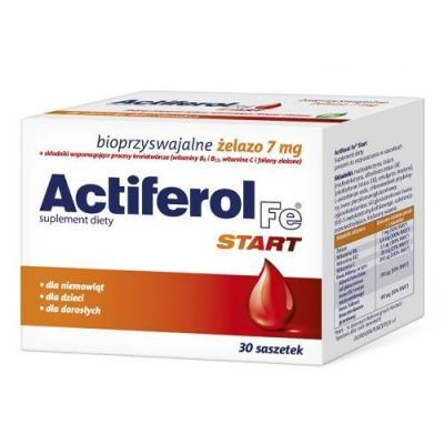 ACTIFEROL FE START 30 saszetek