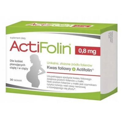 ACTIFOLIN 0,8 mg 30 tabletek