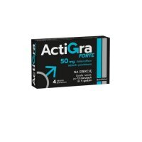 ACTIGRA FORTE 50 mg 4 tabletki