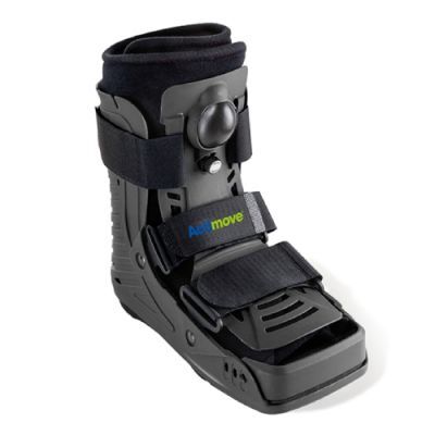 Actimove Professional Line Closed Shell Air Walker Orteza na goleń i stopę niska czarna XS