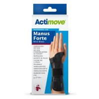 Actimove Professional Line Manus Forte Orteza nadgarstka czarna prawa L/XL