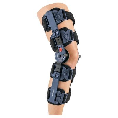 Actimove Professional Line Post OP ROM Orteza stawu kolanowego z zegarem czarna regulowana