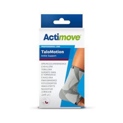 Actimove Professional Line Stabilizator stawu skokowego z kompresją L prawy biały