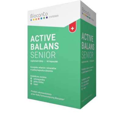 ACTIVE BALANS SENIOR, 60 kaps.