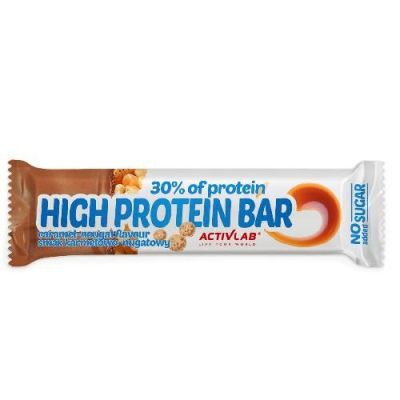 ACTIVLAB Baton Proteinowy High Protein Bar nugatowo-karmelowy, 46g