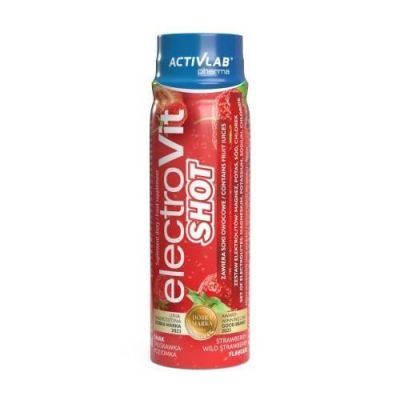 ACTIVLAB ElecroVit Shot o smaku truskawkowo- poziomkowym, 80 ml KRÓTKA DATA 05.05.2026