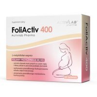 Activlab FoliActiv 400 Metylowany kwas foliowy, 60 tabl. KRÓTKA DATA 19.06.2026