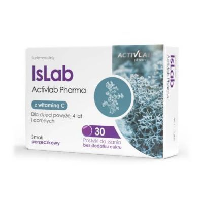 ACTIVLAB IsLAB smak porzeczkowy, 30tabl. KRÓTKA DATA 31.10.2026