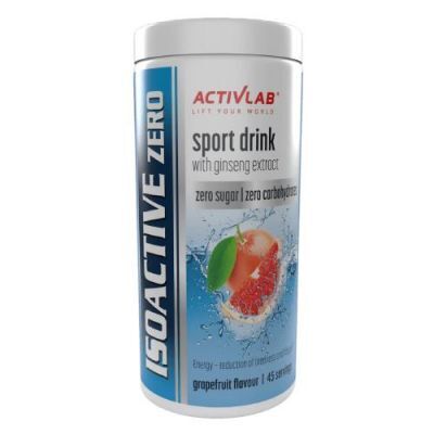 ACTIVLAB ISOACTIVE Zero Napój izotoniczny bez cukru Grejpfrut, 225g