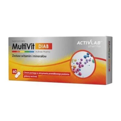 ACTIVLAB MultiVit Diab, 60 kaps. KRÓTKA DATA 03.10.2026