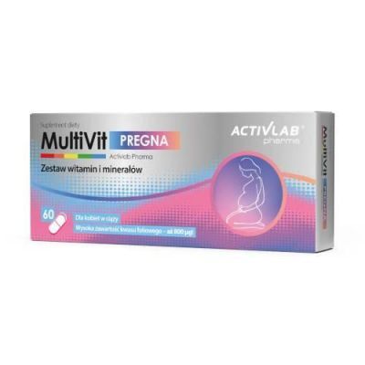 ACTIVLAB MultiVit Pregna, 60 kapsułek KRÓTKA DATA 15.10.2026
