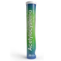 Activlab Pharma Acetylocysteina smak cytrynowy, 10 tabl. mus.
