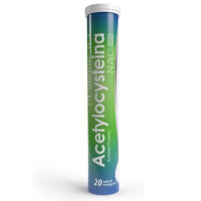 Activlab Pharma Acetylocysteina smak cytrynowy, 10 tabl. mus.